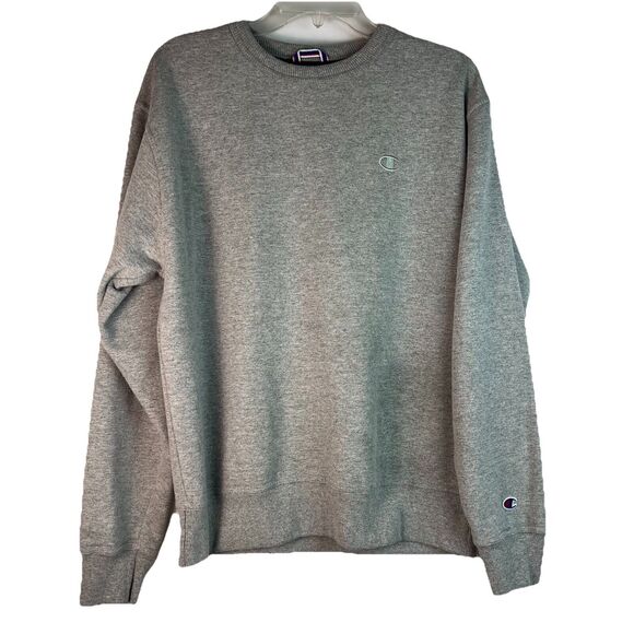 Champion Classic Gray Pullover Sweatshirt Size Medium - Picture 1 of 6